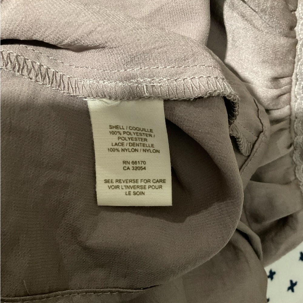 Free People “Tea for Two” Lac Dress in Light Mauve Grey - Picture 6 of 6